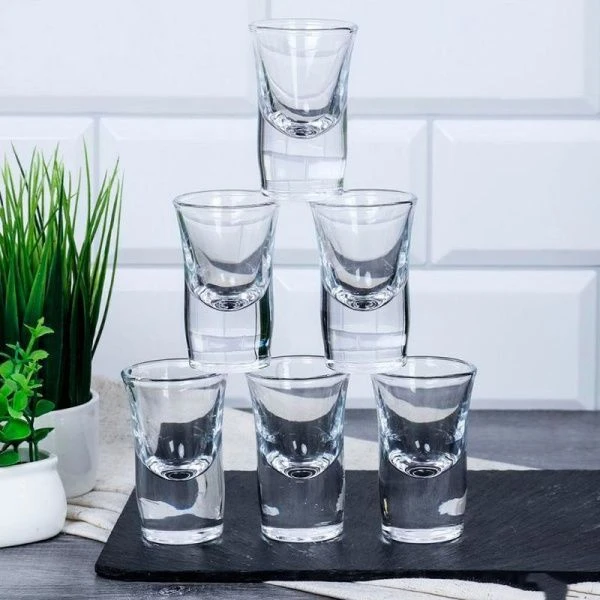 Рюмки набор 6шт 30мл стекло Y304 (24)