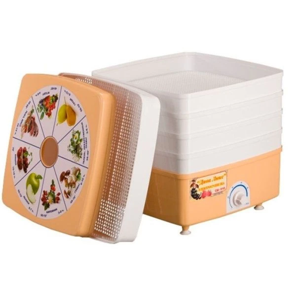 Сушилка для овощей электрическая Ротор-Дива-Люкс 5 поддонов СШ-010-02 (002) (1)