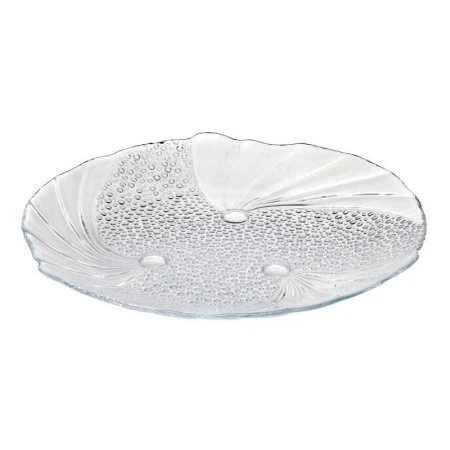 Тарелка мелкая 24см стекло ПАПИЙОН (12)