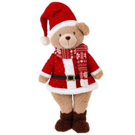 Игрушка мягкая Медведь L24 W14 H50 см