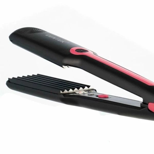 Выпрямитель-гофре для волос 40Вт Centek CT-2015 черн/фиолет, керамические пластины 90*38мм, LED (24)