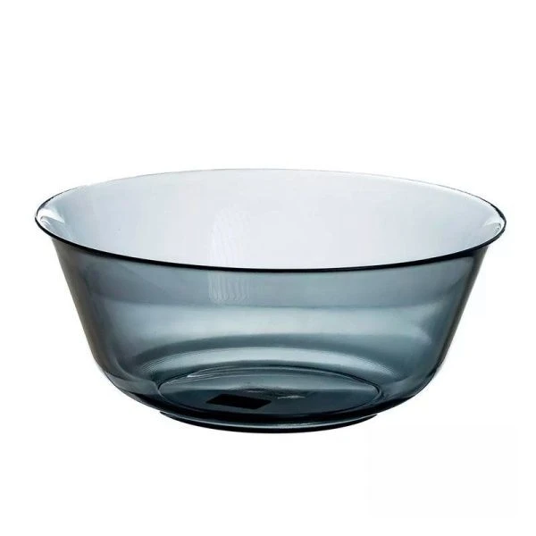 Салатник 24см стекло СИМПАТИЯ ГРАФИТ (36)