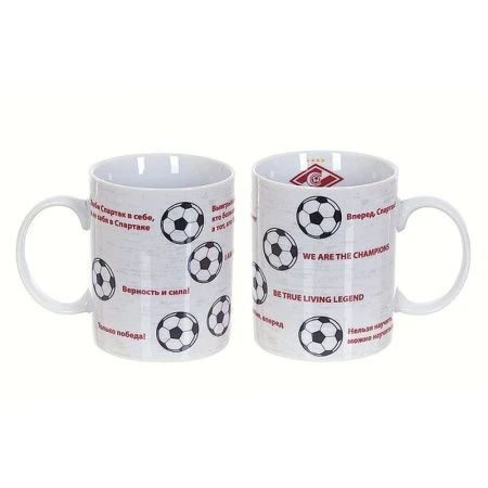 Кружка 330мл керамика ФК Спартак Москва
