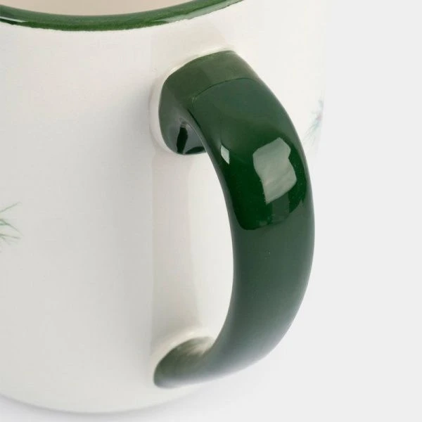 Кружка 540мл керамика зеленая Лошадка Festival ANLAF-FDH-0303-11