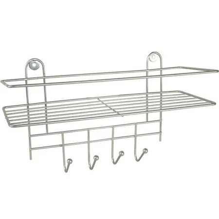 яяяВешалка 4 крючка с полкой 33*12*23см RUS-385014 (8)