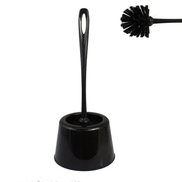 Ершик туалетный пластик Rambai Full Black черный (26) 221321430/01