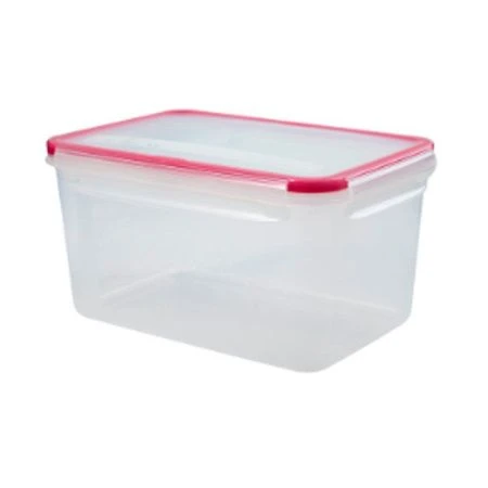 Контейнер пищевой 3,3л 239*165*125мм пластик ЭКСТРА ЛОК Bright L красный герметичный (8)