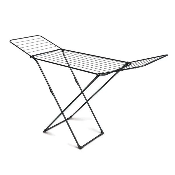 Сушилка для белья напольная 18м 177*53,5*102см металл складная черная СБ1MINI (6)