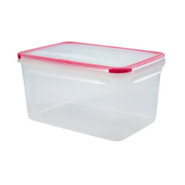 Контейнер пищевой 3,3л 239*165*125мм пластик ЭКСТРА ЛОК Bright L красный герметичный (8)