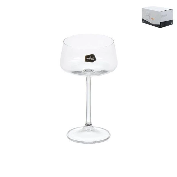 Креманки набор 6шт 220мл стекло ЭКСТРА (4)