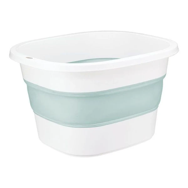 Таз 18л 400*360*85мм пластик ФЛЕКС Морская волна складной квадратный (5) Таз 18л 400*360*85мм пластик ФЛЕКС Морская волна складной квадратный (5)