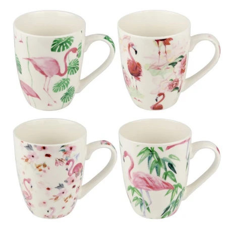 Кружка 400мл керамика ФЛАМИНГО 4 вида BMP4050-G/JC-10974 (48)