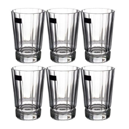 Стаканы для воды набор 6шт 360мл Хрусталь МАКАССАР (6)