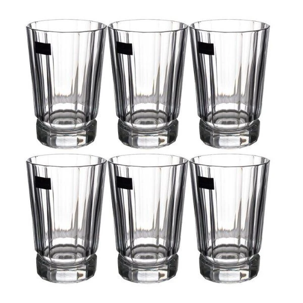 Стаканы для воды набор 6шт 360мл Хрусталь МАКАССАР (6)