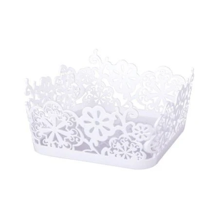 Сухарница 16,2*8,5см пластик Соната белая (30)