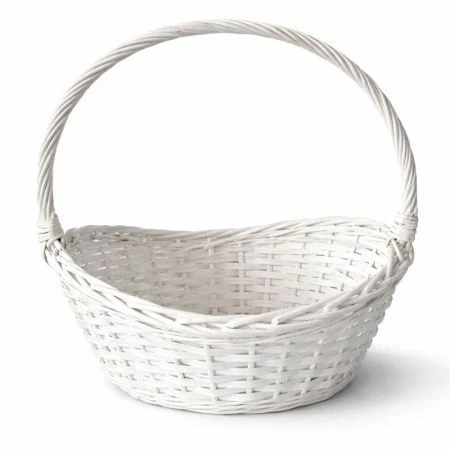 Корзина плетеная 38*33Н13/20/30см ива белый (16)