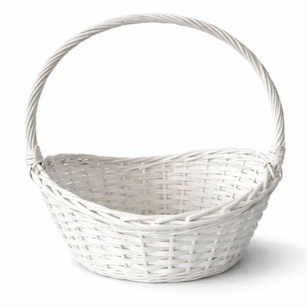 Корзина плетеная 38*33Н13/20/30см ива белый (16)