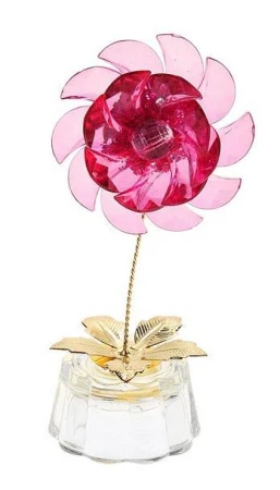 яяяФигурка ЦВЕТОК №325 10,5см стекло 254722