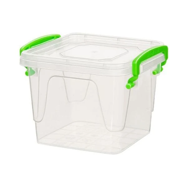 Контейнер пищевой 550мл пластик FRESH BOX квадратный (96)