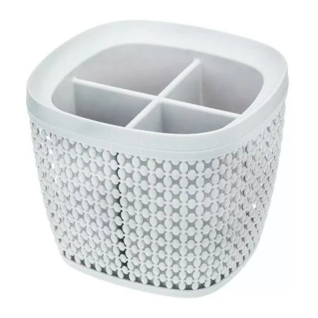 Сушилка для столовых приборов пластик ПИРУЛА белый (20)