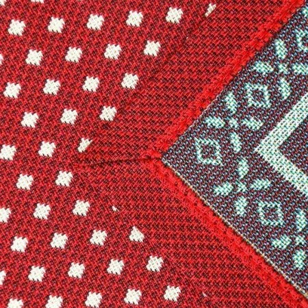 Салфетки новогодние набор 2шт 35*45см гобелен НИДЕРЛАНДЫ бордовый