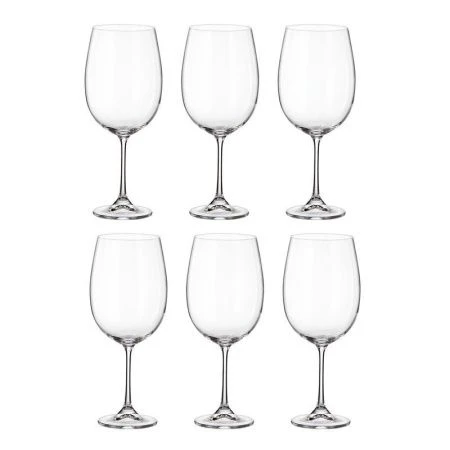 Бокалы для вина белого набор 6шт 300мл стекло БАРБАРА/МИЛВУС (8) 17167