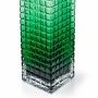 Ваза для цветов 30*10см стекло зеленая 1030/JC-15878 (15)