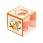 Свеча ароматизированная в стакане 60гр Aromantique Цитрусовый мусс АМ40604 (12)