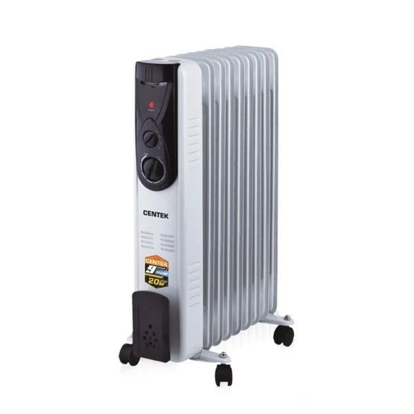 Обогреватель масляный Centek CT-6201 2000Вт 9 секций 20м, 3 режима, терморегулятор, защ.от перегрева Обогреватель масляный Centek CT-6201 2000Вт 9 секций 20м, 3 режима, терморегулятор, защ.от перегрева