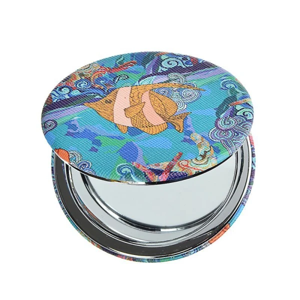 Зеркало карманное стекло 7см SEA