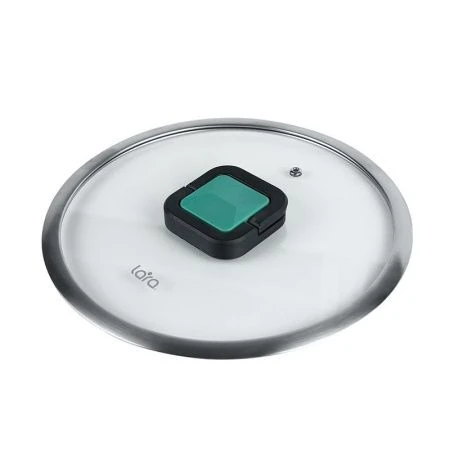 Кастрюля 2л нерж.сталь ИЗУМРУД стекл.крышка с силикон.ободком 16см индукц.дно LR02-241 (4)