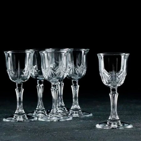 Рюмки набор 6шт 58мл стекло КАРАТ (8)