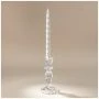 Подсвечник 8,2*8,2*15,5см стекло Ice (24)