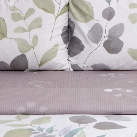 КПБ семейный 100%хлопок, сатин LoveLife (пр.225*240см, под.143*215см*2шт, нав.50*70см*2) Весна