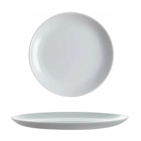 Тарелка мелкая 25см стеклокерамика ДИВАЛИ ГРАНИТ обеденная P0870 (24)