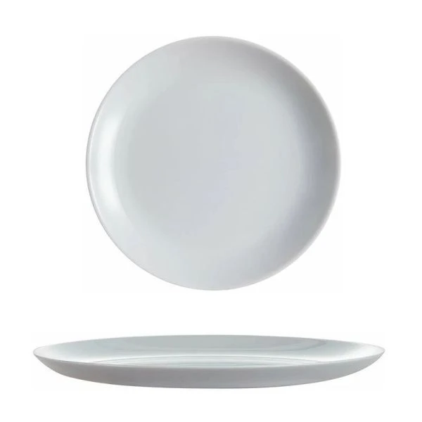 Тарелка мелкая 25см стеклокерамика ДИВАЛИ ГРАНИТ обеденная P0870 (24)