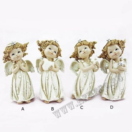 яяяФигурка Ангел, 4в., L6 W6 H13см