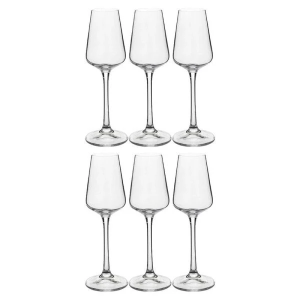 Рюмки для водки набор 6шт 65мл стекло САНДРА СН019 (6)