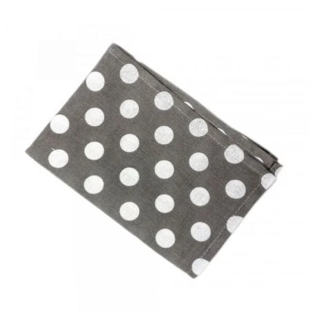 Полотенце кухонное 46*60см рогожка ДомВелл ГОРОХ серый