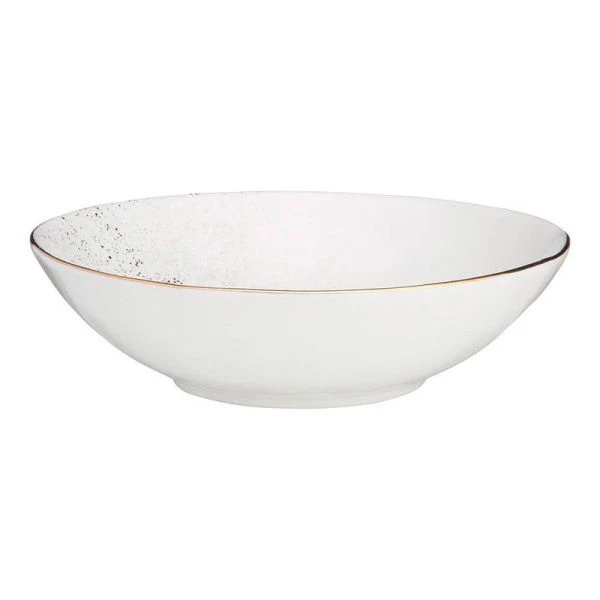 Салатник 1000мл 22*6см фарфор Gold (16)