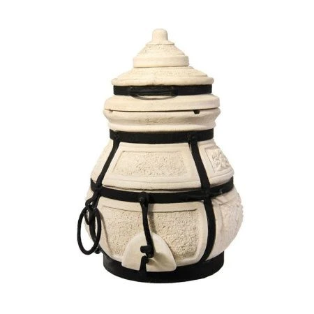 Тандыр 25л глина КОЧЕВНИК с откидной крышкой (1)