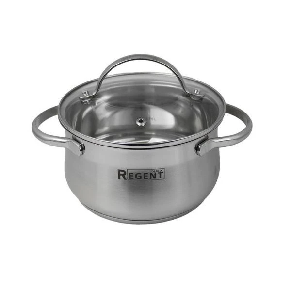 Кастрюля 1,8л h9см нерж.сталь Monica со стекл.крышкой 16см 93-Mon-02 (4/8)