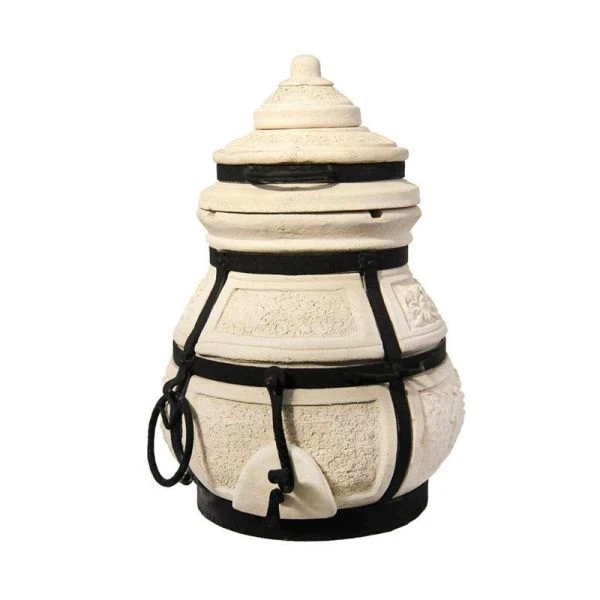 Тандыр 25л глина КОЧЕВНИК с откидной крышкой (1)