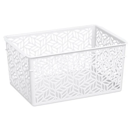Корзина для хранения 3,2л 230*160*110мм пластик Linden белая (20) 221313229/01