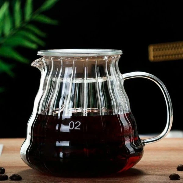 Кофейник 360мл стекло 01 LC095944 (100) JC-18097