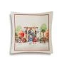 Наволочка декоративная 45*45см гобелен ВЕСЕННИЙ ПАРК Париж Кафе