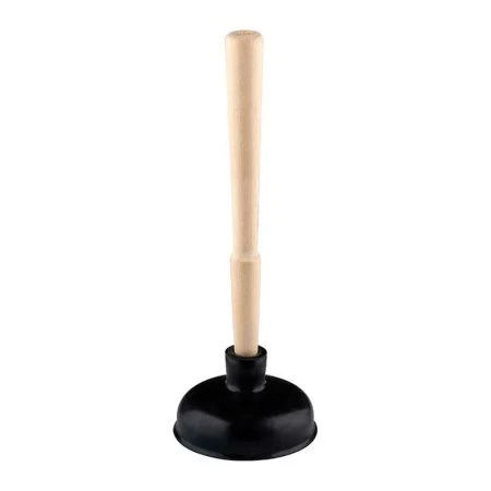 Вантуз 34см резина с деревянной ручкой (30)