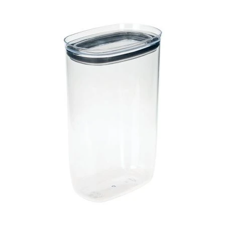 Емкость для сыпучих продуктов 2л 150*95*235мм пластик ШАЙН Графитовый (8)