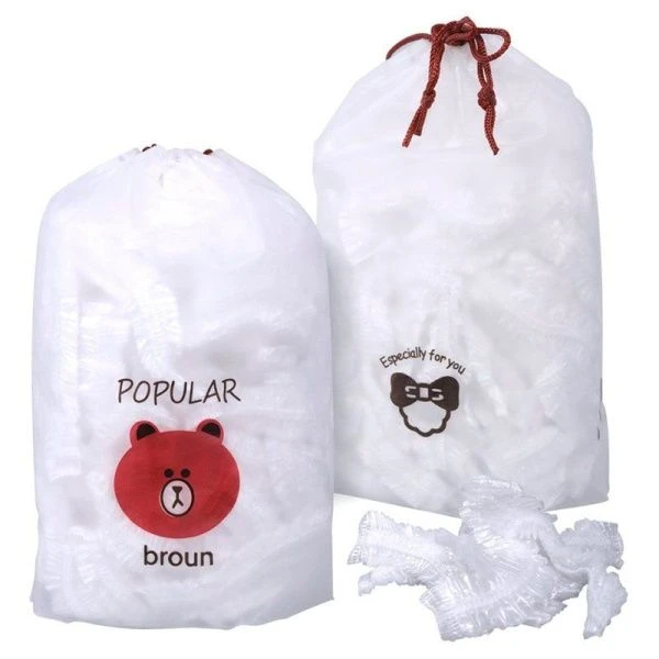 Крышка-чехол для пищевых продуктов набор 100шт 22*15см полиэтилен VL80-507 (12/144)