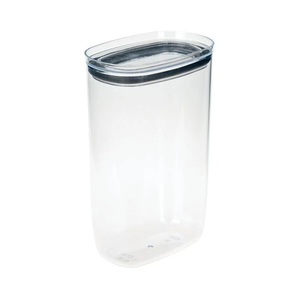 Емкость для сыпучих продуктов 2л 150*95*235мм пластик ШАЙН Графитовый (8)